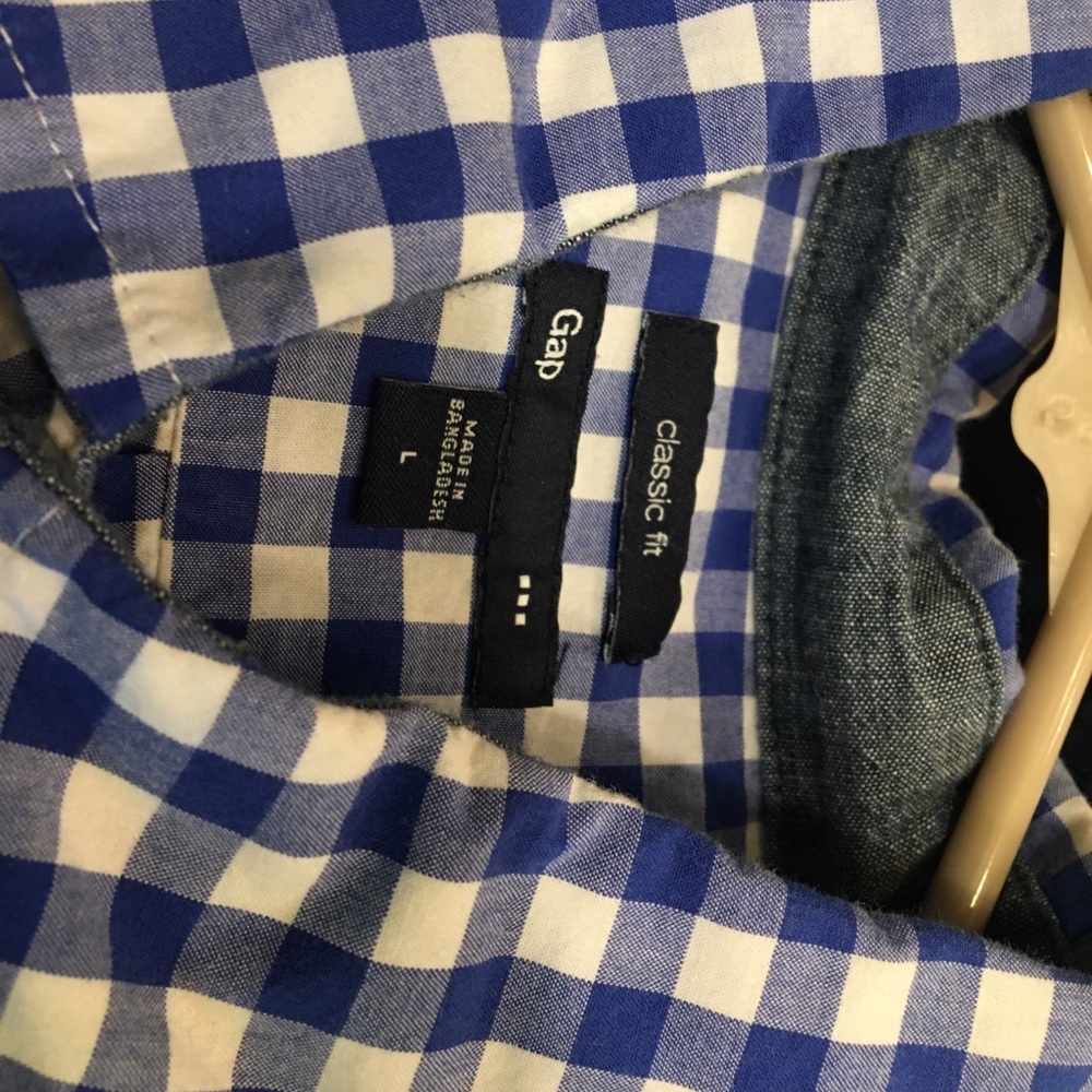 men's gap shirt size large